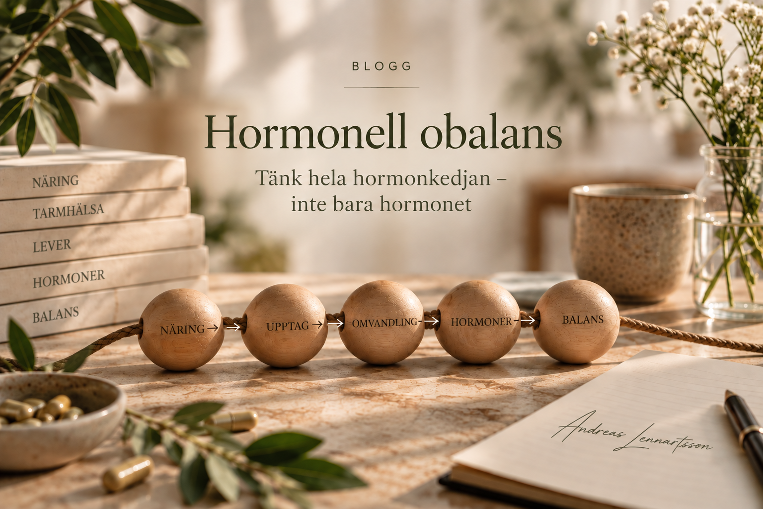 Hormonell obalans hos kvinnor – förstå hela hormonkedjan